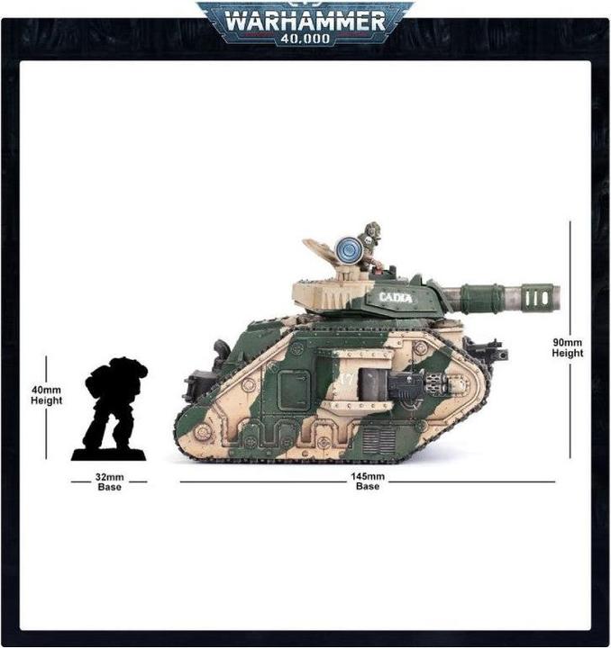 Immagine prodotto Games Workshop Carro armato Leman Russ (Materiale sintetico)