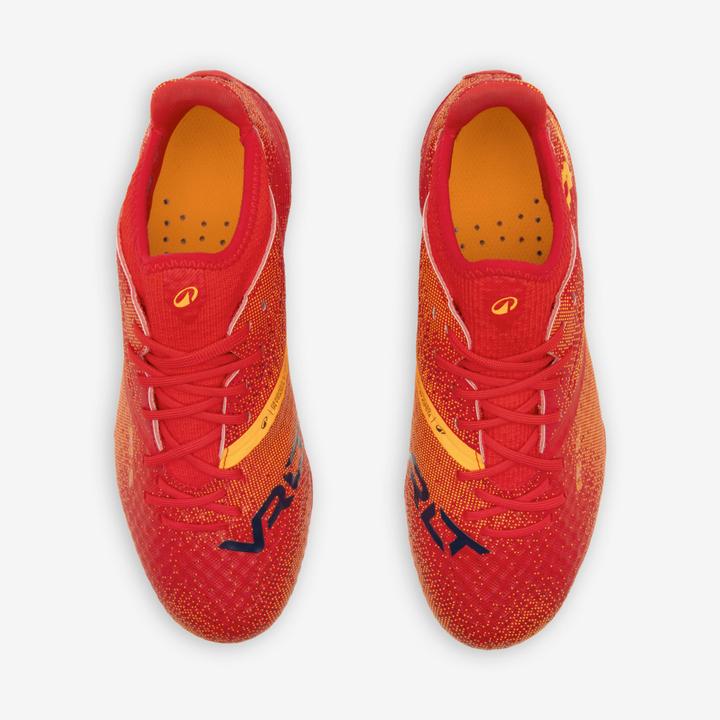 Immagine prodotto Kipsta Kids' Lace-Up Football Boots Viralto III FG - Red (39)