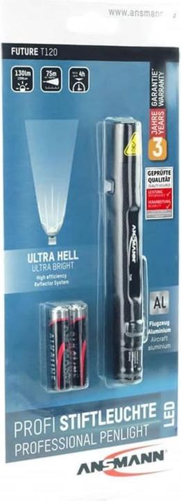 Immagine prodotto Ansmann Futuro T120 LED Penlight (11.50 cm, 130 lm)