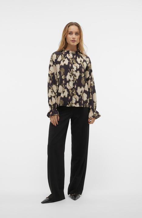 Produktbild Vero Moda Vmcelina L/S Frill Shirt Wvn Exp Hemd (S)