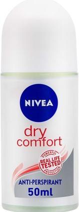 NIVEA Dry Comfort 48H Antitraspirante - Antitraspirante a sfera (Roll-on, 50 ml)