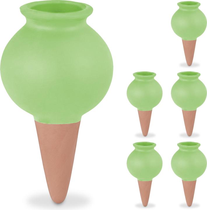 Produktbild Relaxdays 6x Tonspitzen (Tonkegel)