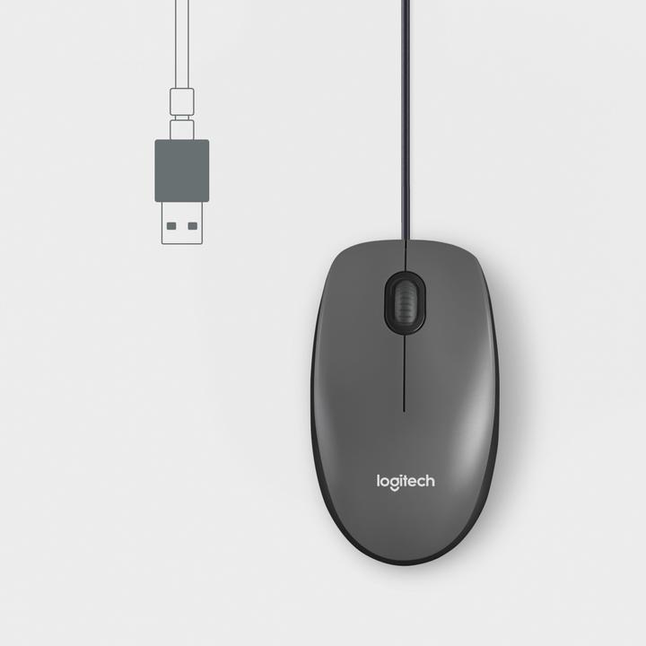Actual product image Logitech M100 (Cable)