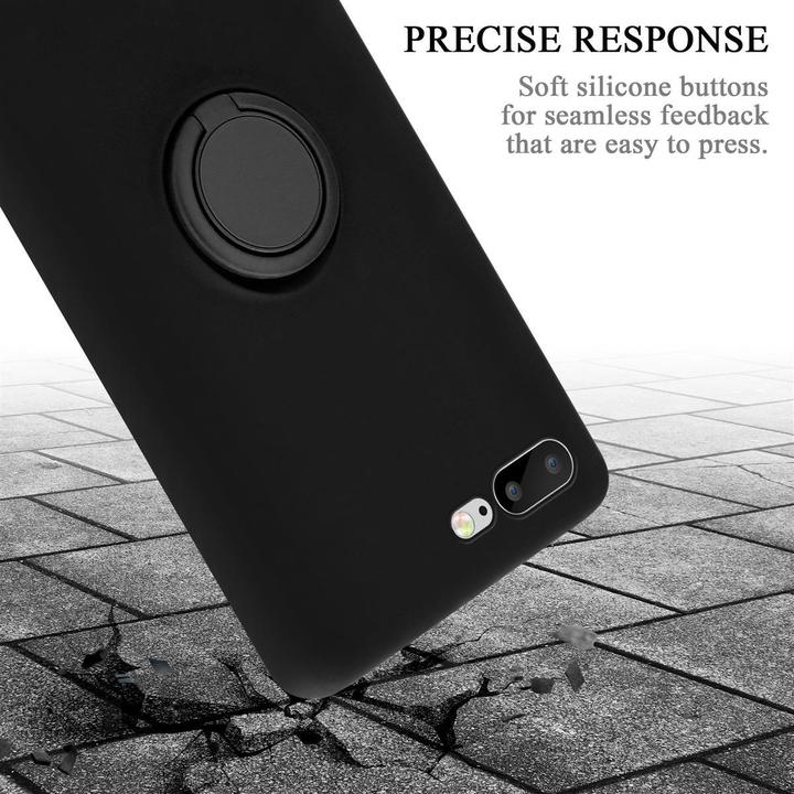 Actual product image Cadorabo TPU Liquid Ring Silicone Case Cover (Apple iPhone 7 Plus, Apple iPhone 7s Plus)