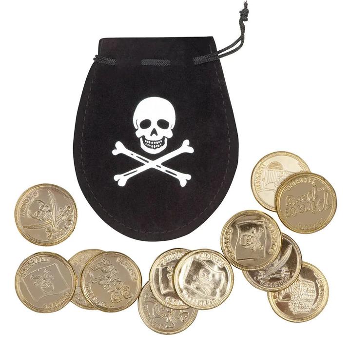 Actual product image Boland Small Pirate Bag With 12 Coins