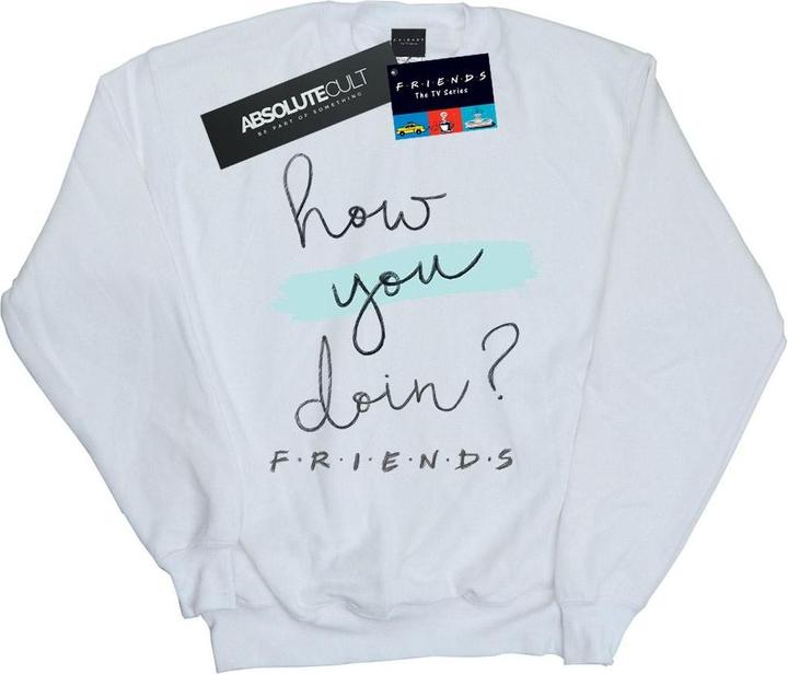 Produktbild Friends How You Doin? Handwriting Sweatshirt (M)