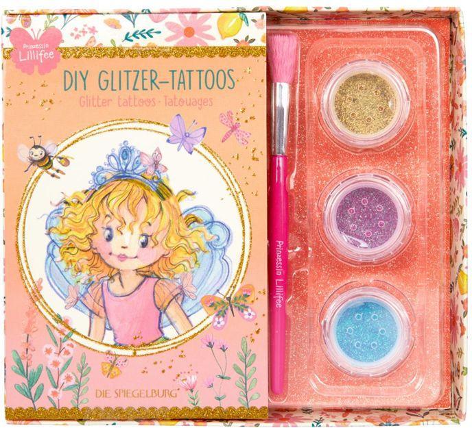 Produktbild Die Spiegelburg DIY Glitzer-Tattoos Prinzessin Lillifee
