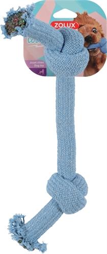 Actual product image Zolux COSMIC rope toy 2 knots 40 cm (Dog food toy)