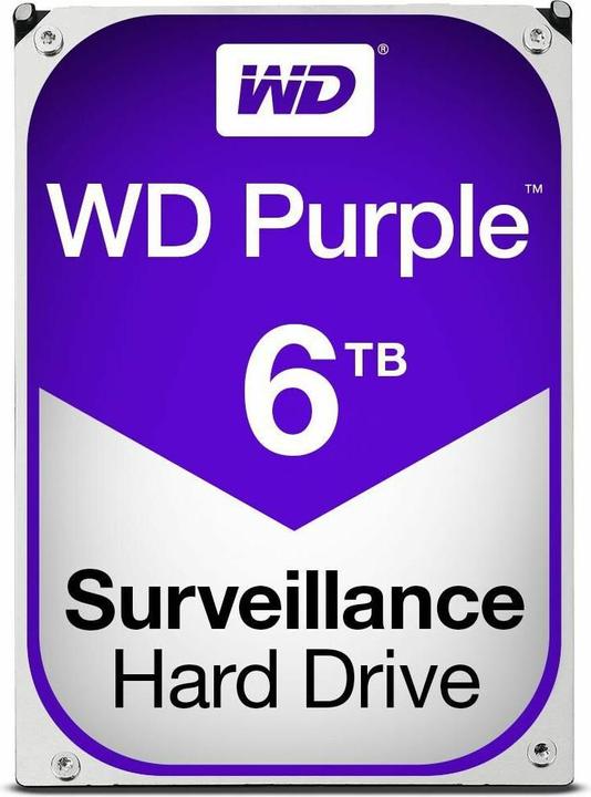Produktbild WD Purple Surveillance Hard Drive WD60PURX (6 TB, 3.5", CMR)