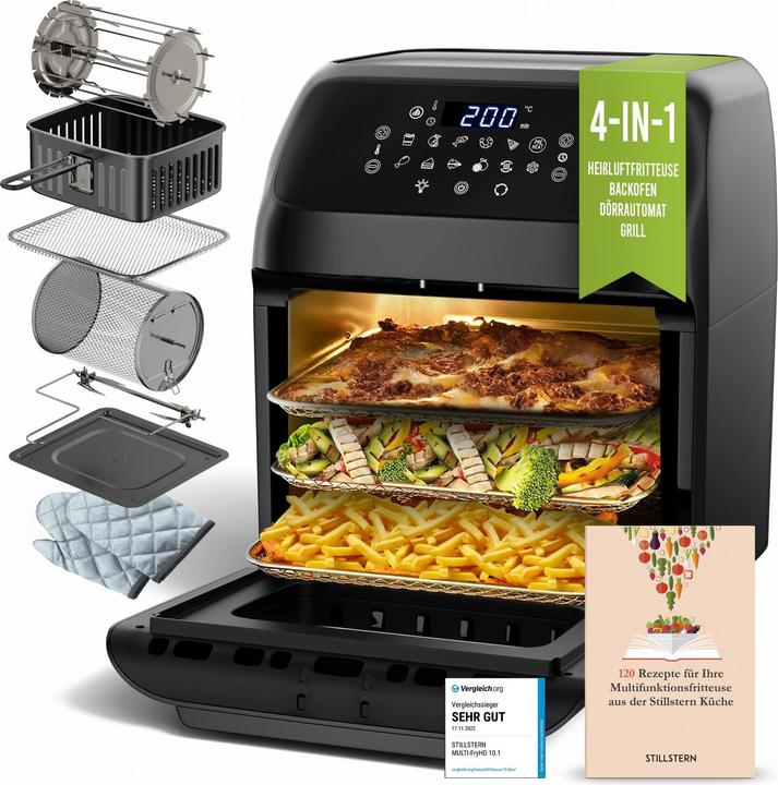 Actual product image Stillstern Hot air fryer