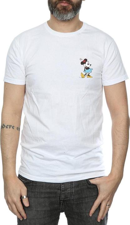 Immagine prodotto Disney Minnie Mouse Kick Chest Maglietta Uomo (XL)