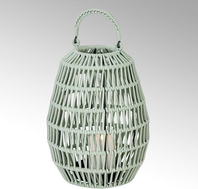 Immagine prodotto Lanterna da esterno Cahaya, "Corda di rete", H 37 cm P 29 cm