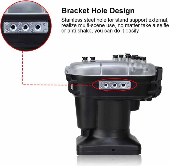 Actual product image Seafrogs SP-8 (Underwater housing, X-T20)
