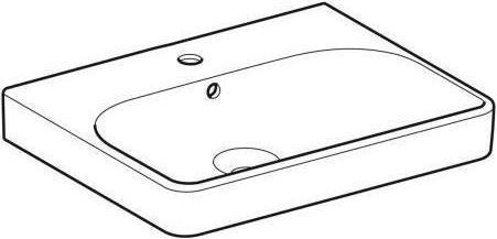 Actual product image Geberit Unruly, Smyle Square, 60x48 cm (480 mm, 600 mm)