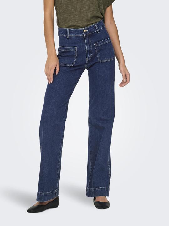 Produktbild Only ONLJUICY Hohe Taille Weiter Beinschnitt Jeans Jeans mit weitem Bein (W29/L32)