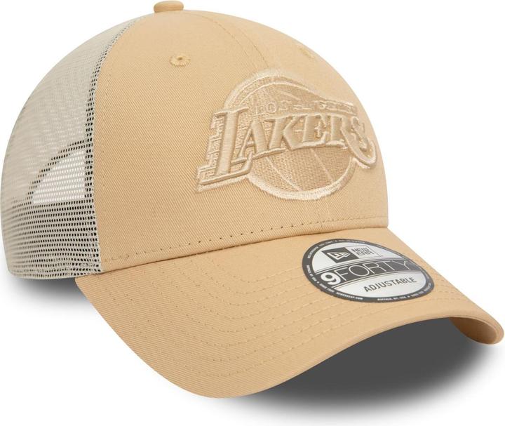 Actual product image New Era 9Forty Mesh Trucker Cap - NBA Los Angeles Lakers oat (One size)