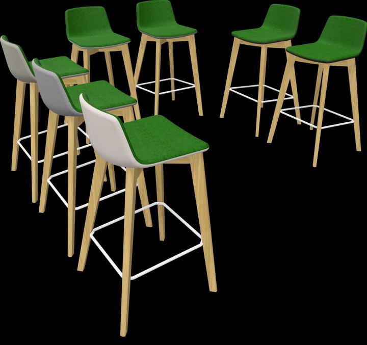 Image du produit Narbutas Tabouret de bar Twist & Sit