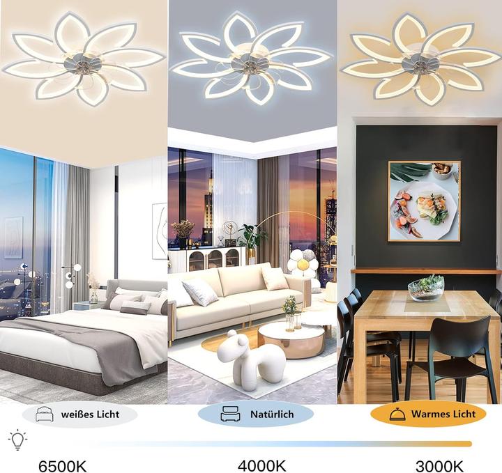 Image du produit Wildcat Deckenventilator mit LED-Beleuchtung und Fernbedienung