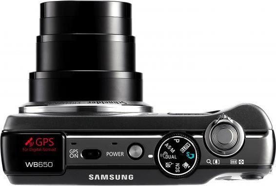 Actual product image Samsung WB650, 12MPixel, 15x zoom, GPS, HD movies, grey (1/2,3'')
