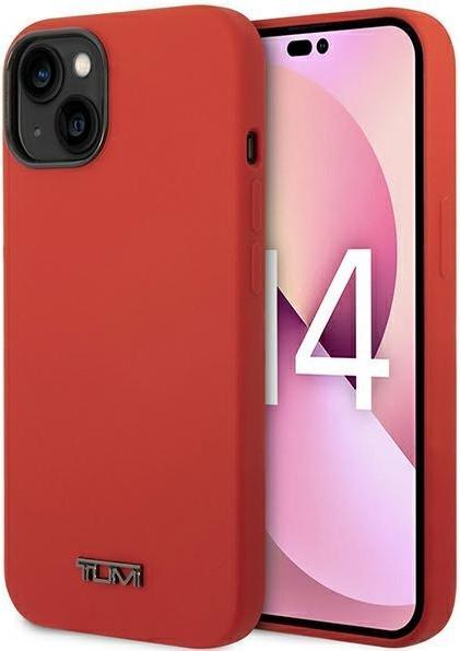 Produktbild Tumi TUHCP14SSR iPhone 14 6,1" czerwony/red hardcase Liquid Silicone (Apple iPhone 14)