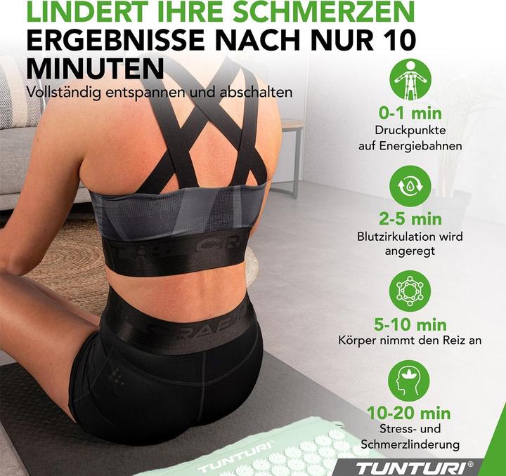 Produktbild Tunturi Akupressur-Matte und -Kissen
