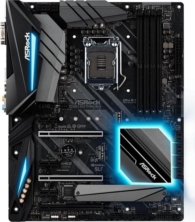 Immagine prodotto AsRock Z390 Extreme4, ATX, LGA1151 (LGA 1151, Intel Z390, ATX)