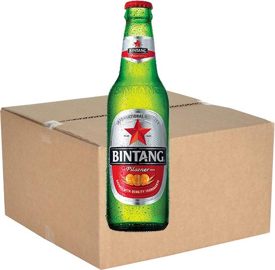 Actual product image Heineken BINTANG Pilsener Beer (24 x 33 cl)