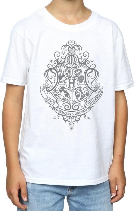 Immagine prodotto Hogwarts Draco Dormiens Crest Maglietta Ragazzi (116)
