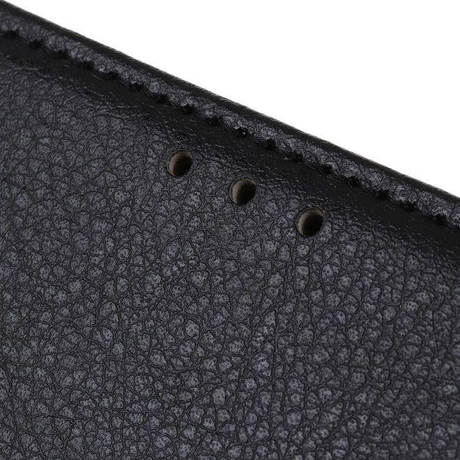 Actual product image MU Classic Litchi Leather Bookcover Series (Samsung Galaxy A03s)
