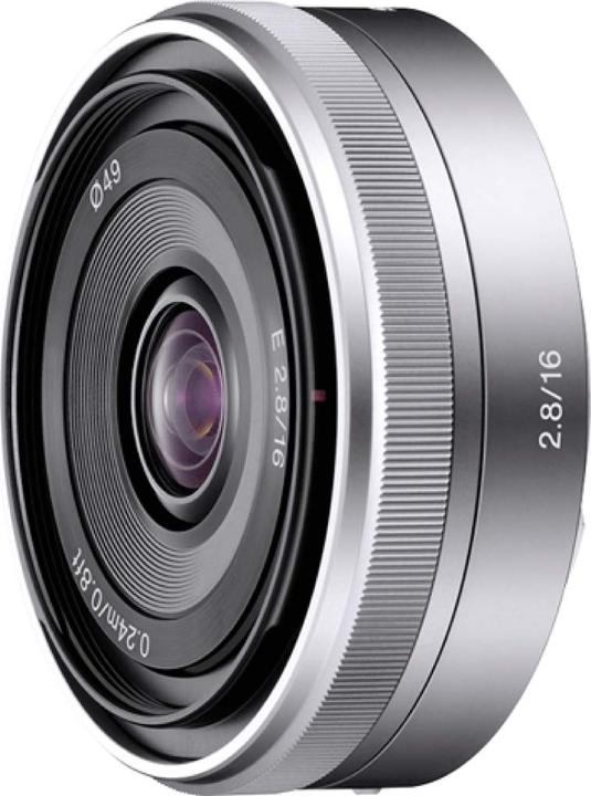 Produktbild Sony E 16mm f/2.8 (Sony E, APS-C / DX)
