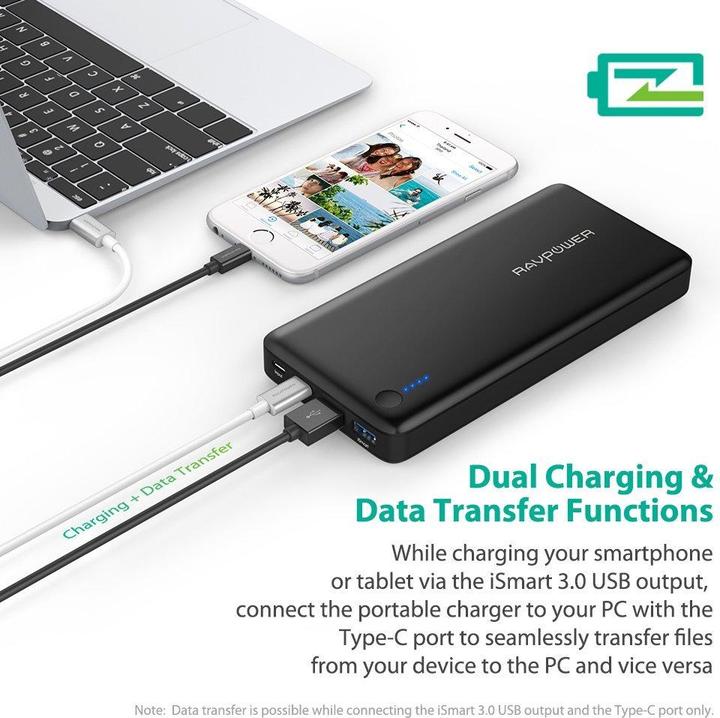 Produktbild RAVPower Rp-Pb059 (20100 mAh, 74.37 Wh)