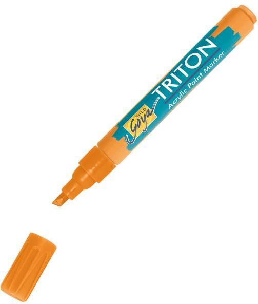 Actual product image Solo Goya Triton Acrylic Paint Marker (Fluorescent Orange, 4 mm, 1 x)