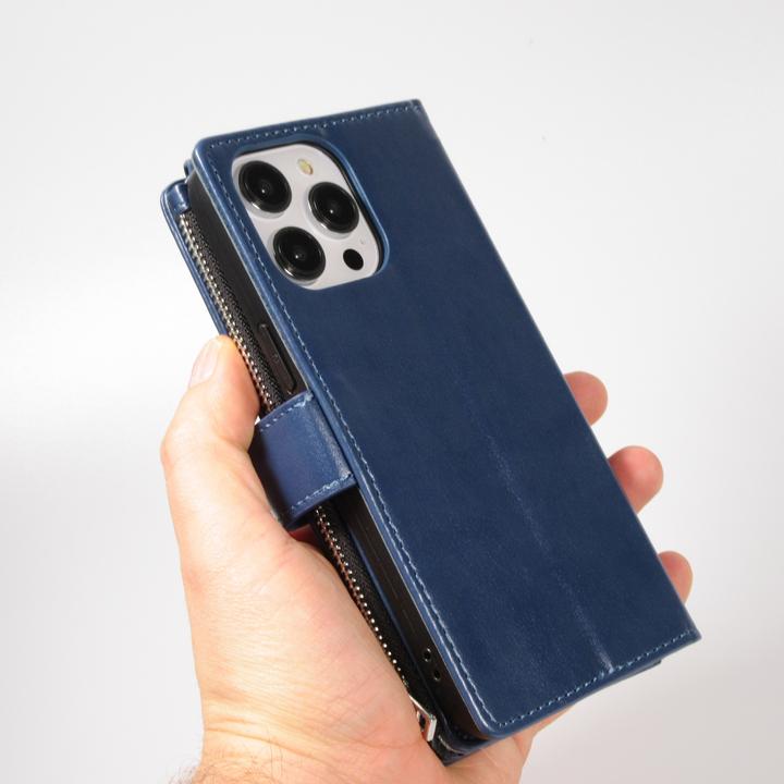 Actual product image PhoneLook Sleeve Wallet Case Luxurious and Sophisticated with Magnetic Closure & Coin and Card Compartment (Apple iPhone 15 Pro)