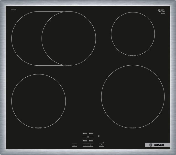 Produktbild Bosch Hausgeräte HND 415 GS 61 Ed EB-Herdset (EX) Induktion HEA513BS1+NIF64RCB5E+HEZ53800