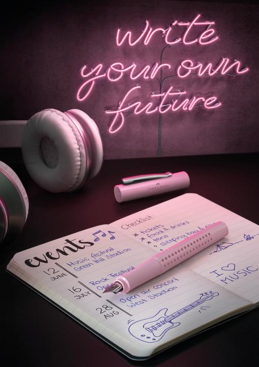 Produktbild Faber-Castell Füller und Kugelschreiber Grip Set (Rose shadows, 2 x)