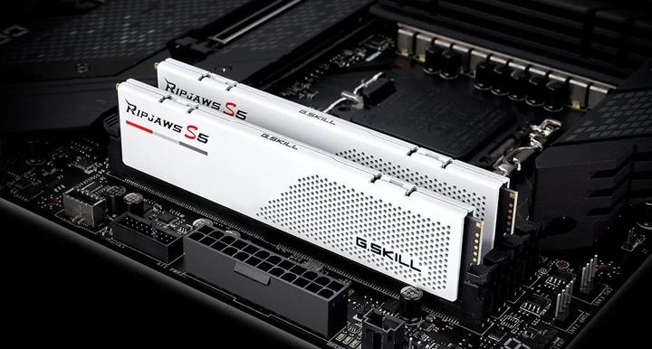 Produktbild G.Skill DDR5 48GB PC 6000 CL30 KIT (2x24GB) 48-RS5W (2 x 24GB, 6000 MHz, DDR5-RAM, DIMM)