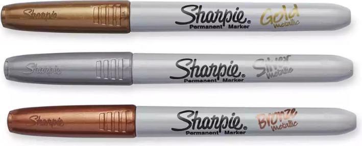 Immagine prodotto Sharpie Marcatore permanente Metallico (Argento, 1.40 mm, 1 x)