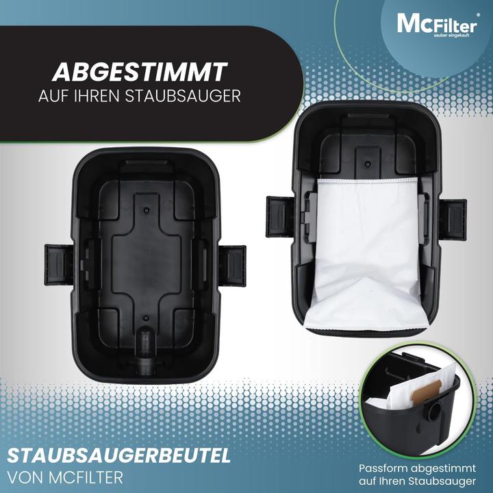 Actual product image Mc Filter 10 Stk. Staubsaugerbeutel (10 x)