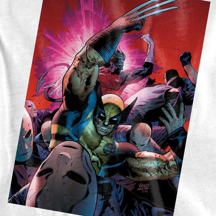 Actual product image Childrens/Kids X-Men Wolverine Nightcrawler Comic Cover T-Shirt (128)