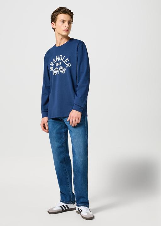 Actual product image Wrangler Long sleeve shirt Longsleeves Graphic Tee (XL)