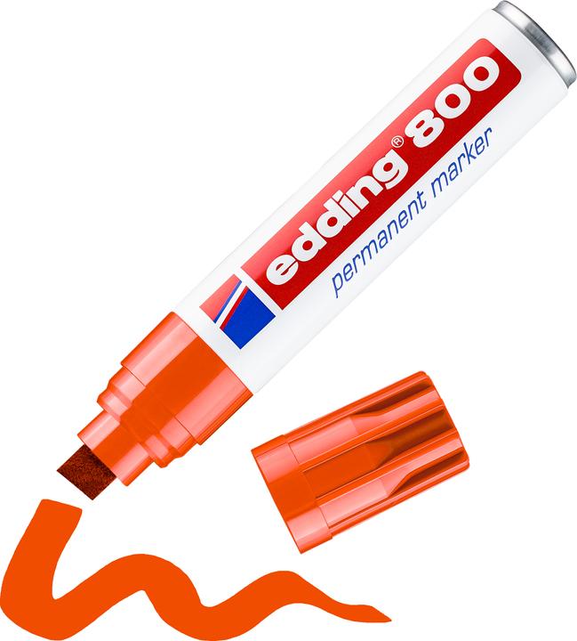 Actual product image Edding 800-6 (Orange, 12 mm, 1 x)