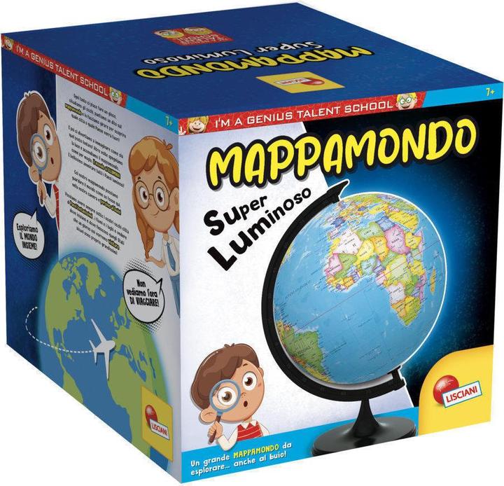 Actual product image Lisciani 100101 - - MAPPAMONDO SUPER LUMINOSO