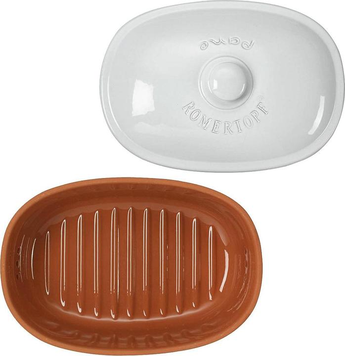 Actual product image Römertopf Bread-fresh pot ov.Medi white