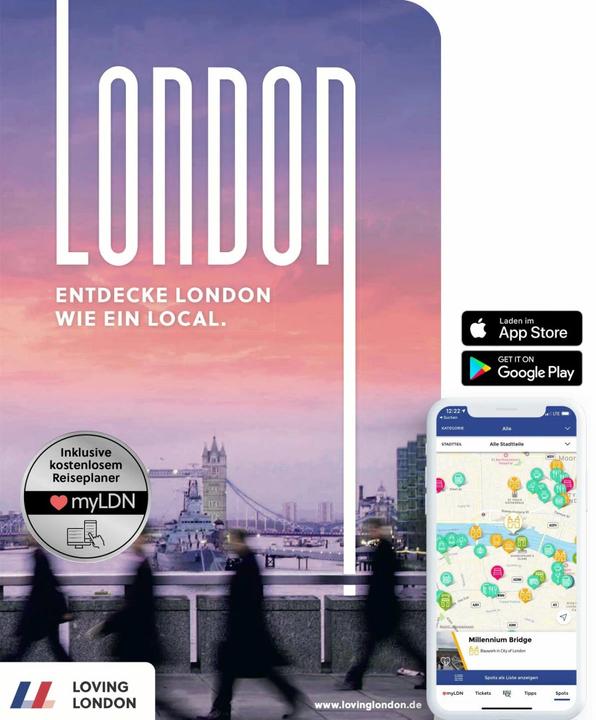 Immagine prodotto London Reiseführer von Loving London (Tedesco, Silke Oberbeck, Yannic Stock, 2018)