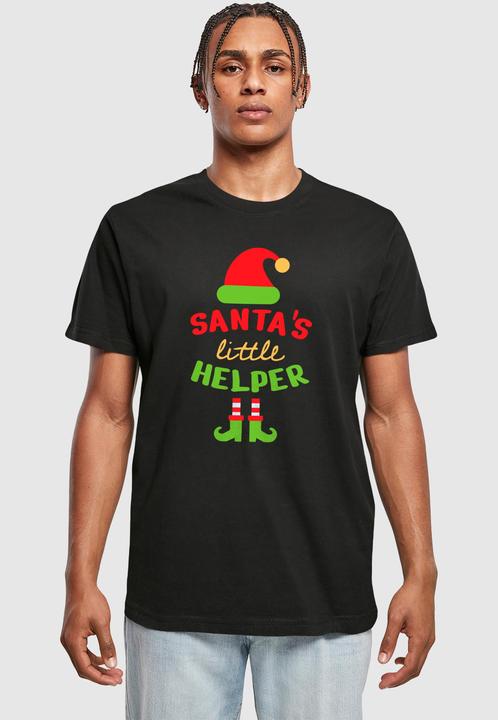 Produktbild Merchcode Christmas Santa's Little Helper Tee - 182053 (XL)