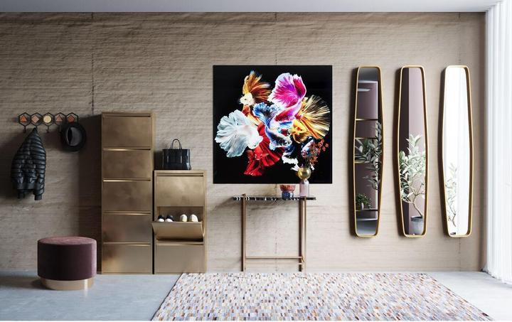 Actual product image Kare Design Shoe Container Caruso 5 Bronze (50 x 14 x 170 cm)