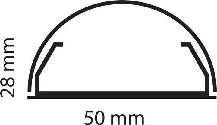 Immagine prodotto Multibrackets Condotti per cavi in alluminio (Tubazione, 110 cm)