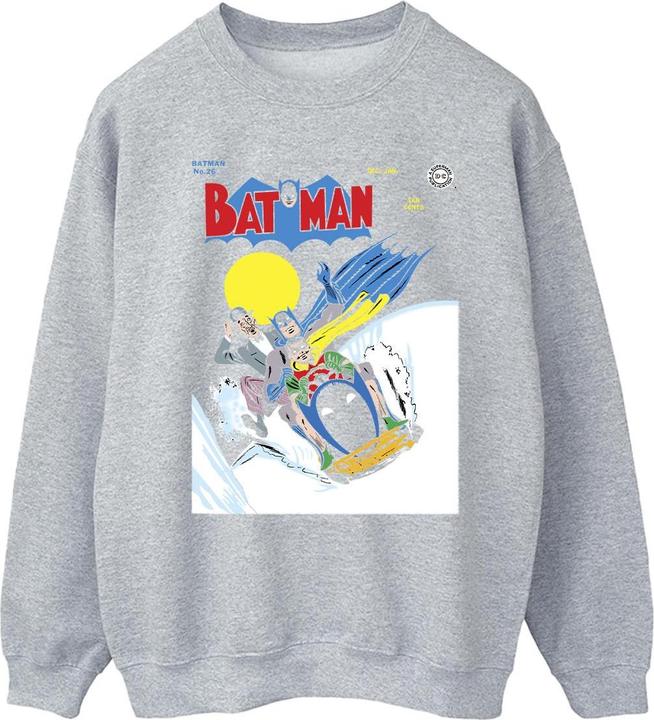Actual product image Mens Batman Snow Mobile Cotton Sweatshirt (M)