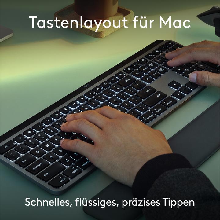 Actual product image Logitech MX Keys S for Mac (DE, Wireless)