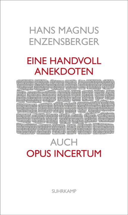 Produktbild Eine Handvoll Anekdoten (Deutsch, Hans Magnus Enzensberger, 2018)